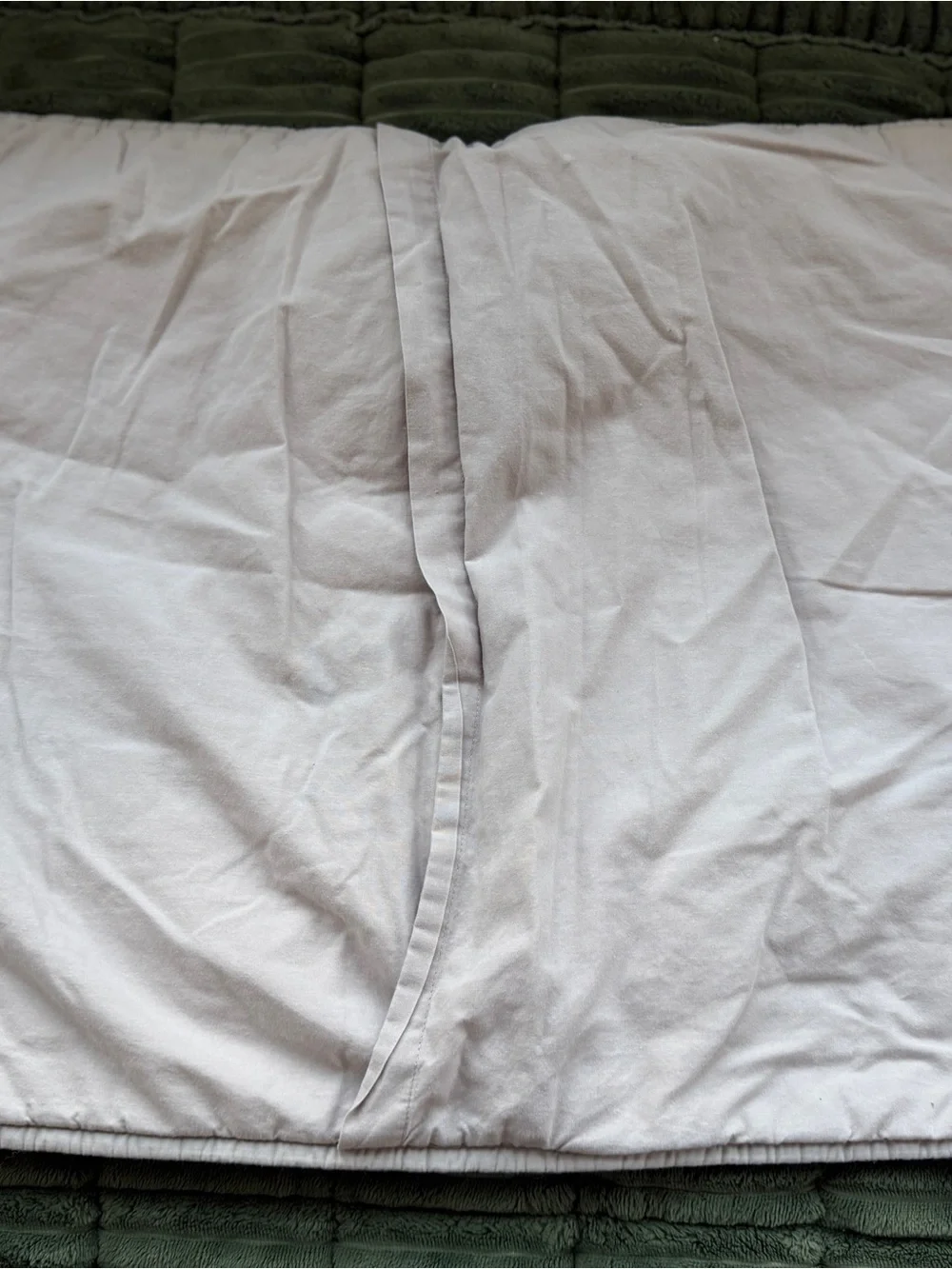 2 Pottery Barn Cloud Quilted Sham Covers in gray